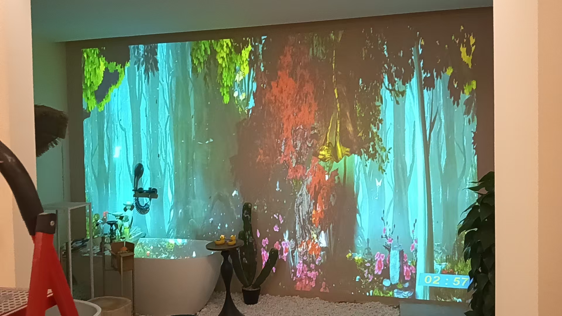 Ocean and water-inspired projection in the Jiaxing SPA