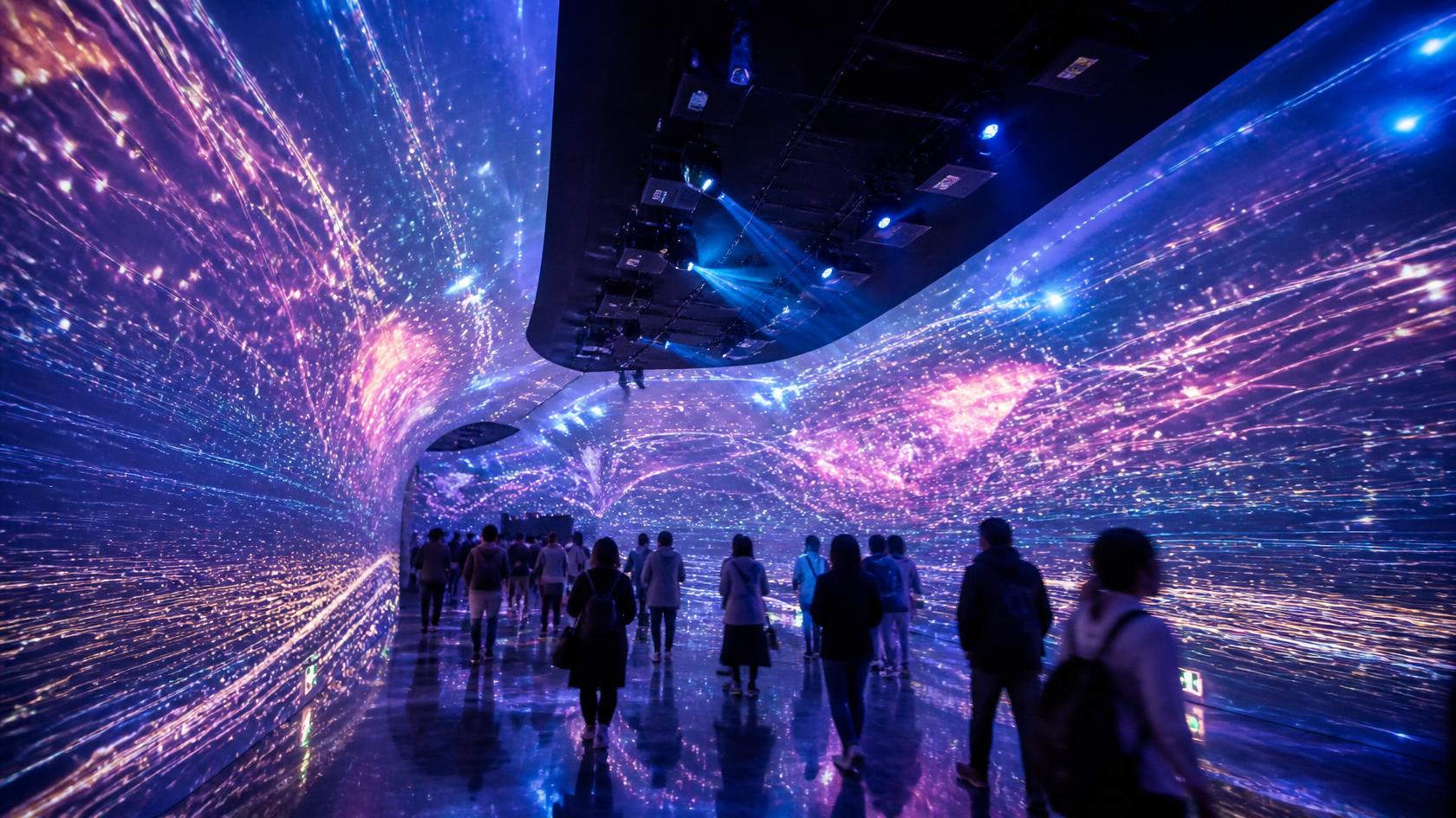 Immersive Light and Shadow Tunnel Projection System Solution product visual gallery visual 3