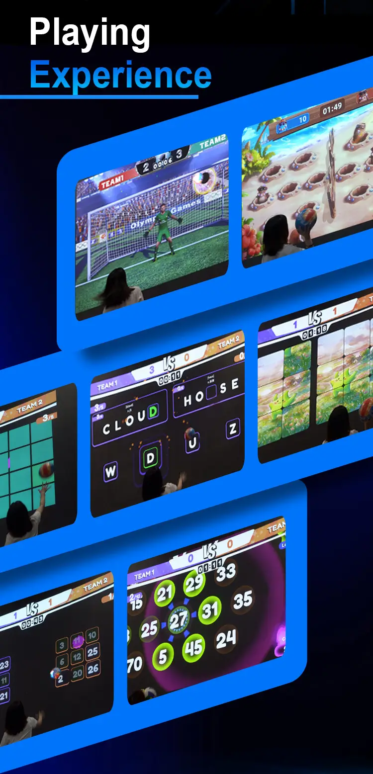 Portable Mobile Wall-Mounted Interactive Projector All-in-One Device product visual gallery visual 3