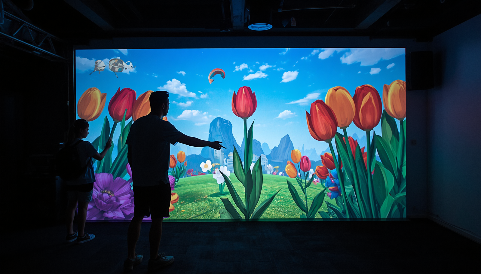 WONDER WALL Interactive Wall Projection Game System product visual gallery visual 2